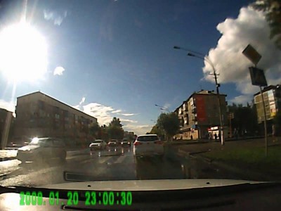 Дебил на дороге