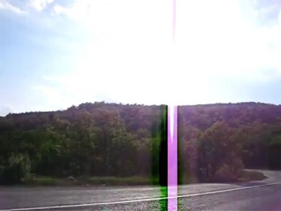 Гравитационная аномалия на дороге в Крыму