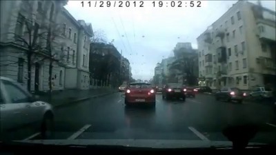 Голый мужик в центре Киева. 30.11.12