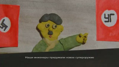 Для конкурса "Кадр за кадром" (World of Tanks). Т-34 vs Ratte