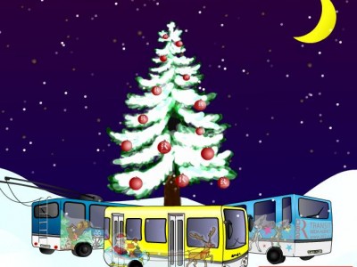 Новогодняя открытка