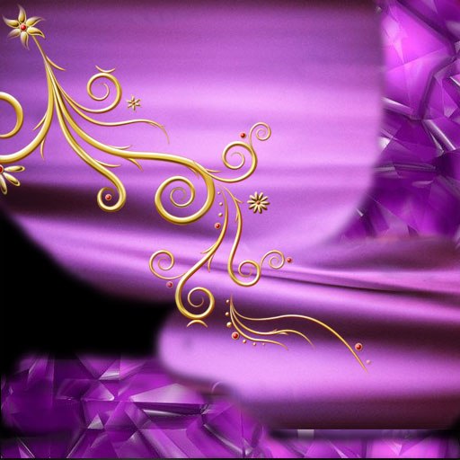 кровать круглая.