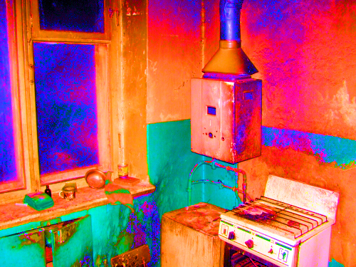 Цвет на кухне