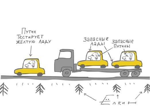 Путин тестирует ладу