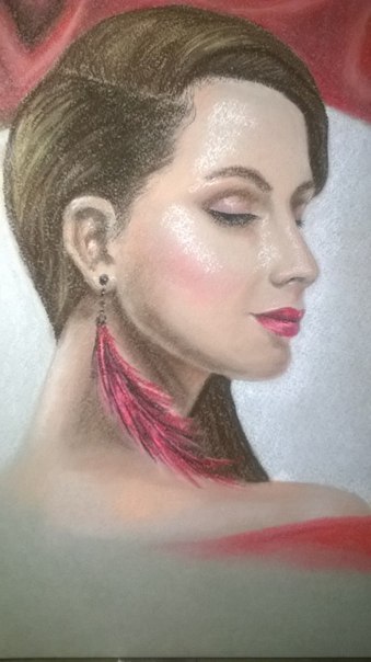 Картины пастелью