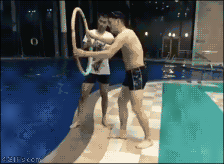 Pool-ring-jump-trolling
