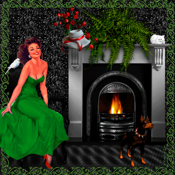 collage_девушка_у_камина