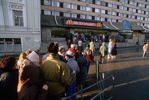 очередь в макдональдс