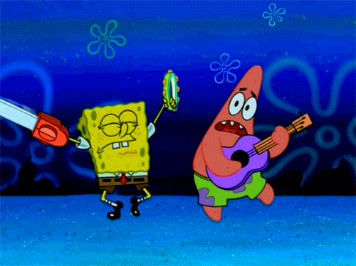 -Чудесная-ночная-песня-Патрика-с-гитарой-и-Губки-Боба-с