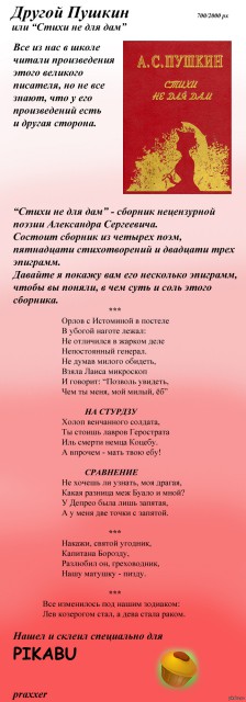 стихи не для дам
