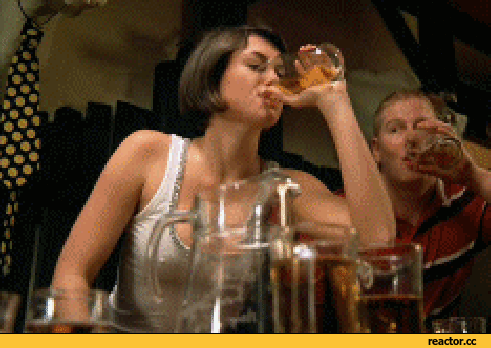 пивком по сьськам