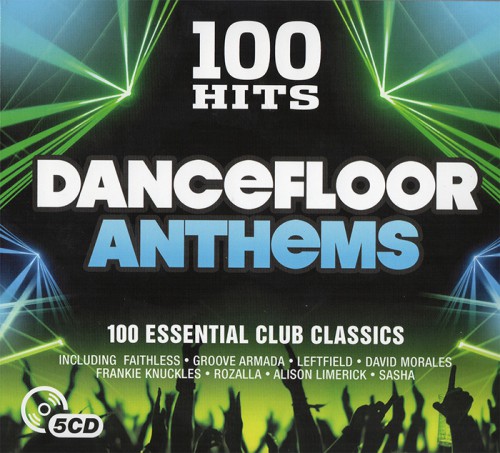 00.100 Hits - Dancefloor Anthems (2016) - Front