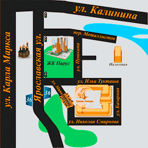 Схема проезда