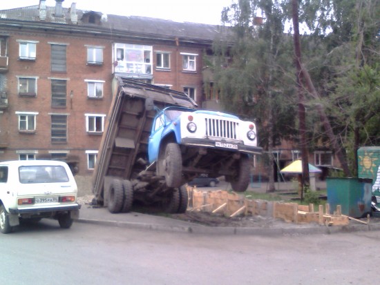 Разгрузка по-русски