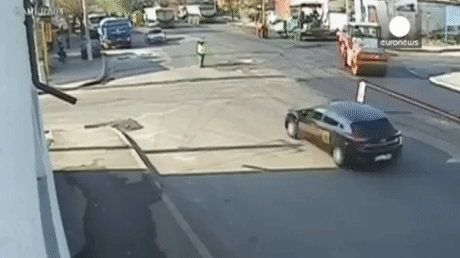 не очень любишь гаишников