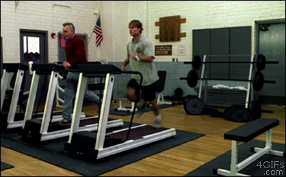 Treadmill-accident-weights