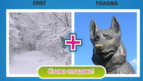 снег на голову