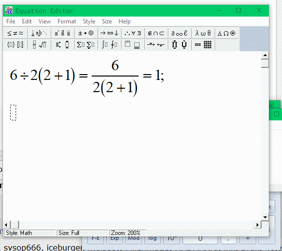 equation