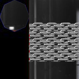 цепь накручено
