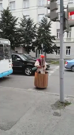 Баба Яга в Москве