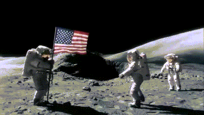 amerikaneci na lune