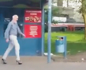 Дед на шпильках