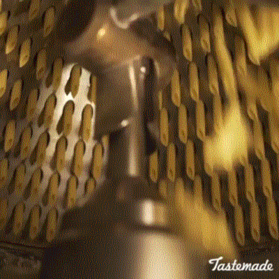 Так производят макароны