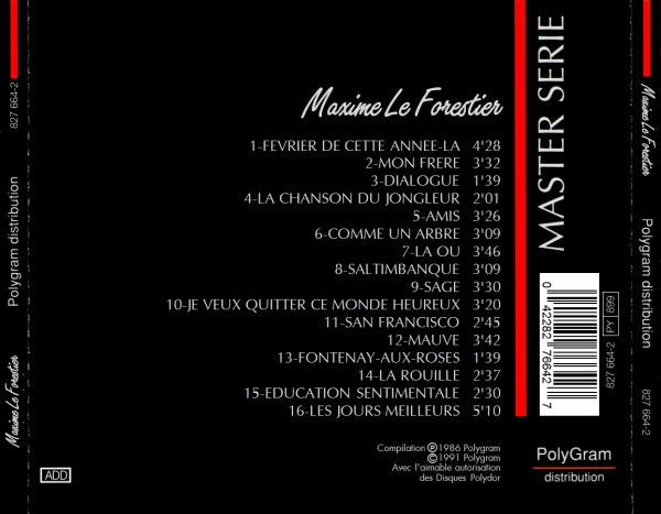 Maxime Le Forestier back