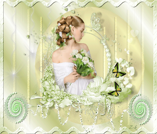 zk-kartkw wiosenna w seledynie