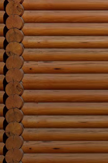 Стена бревенчатая наружная для дачи (постер 1351870272)