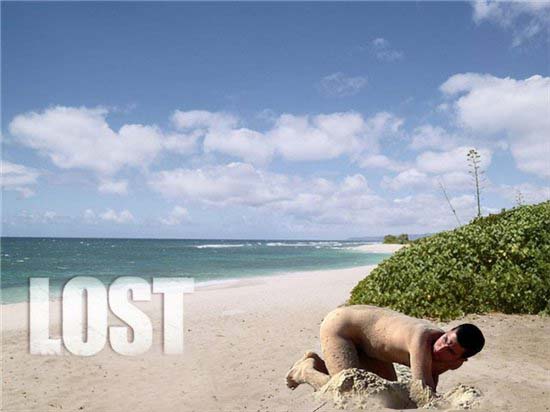 Чувак на пляже1