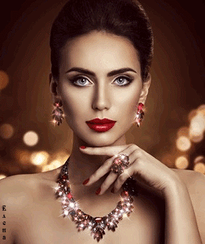 Анимация глиттером..