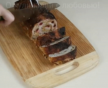 МЯСНОЙ РУЛЕТ "ПРАЗДНИЧНЫЙ"