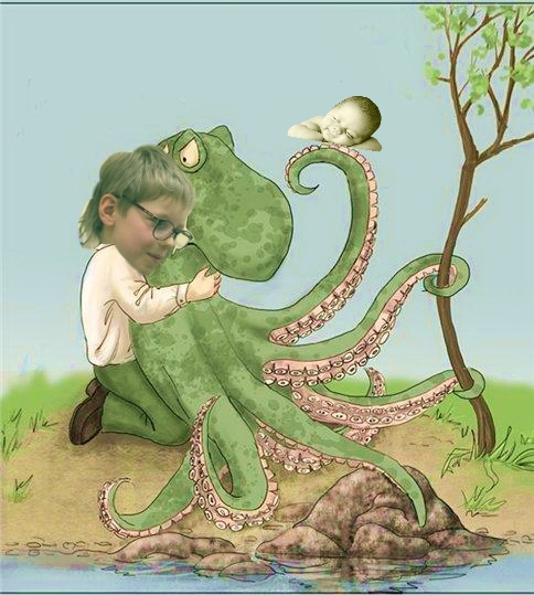 Оля - мама