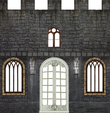 ЗАМОК КРЫШИ с окном