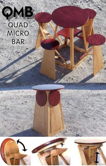Gartenbartisch