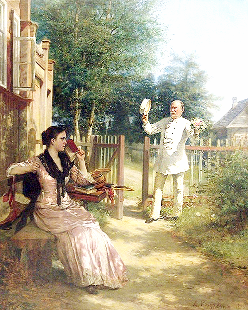 Корзухин А. «Надоел» (1886)