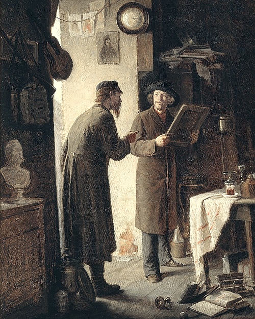 Архипов А. «В лавке старьевщика» (1882)