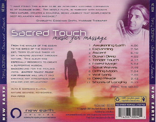 Terry Oldfield - Sacred Touch - Back 拷贝