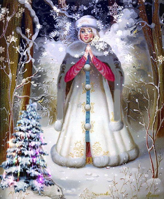 лесу родилась елочка