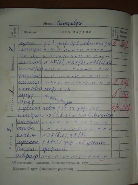 будни