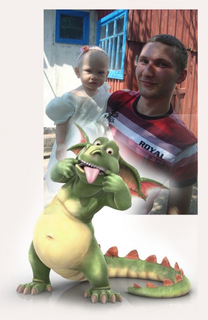 Коля с дочкой 2