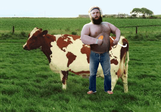 кушает