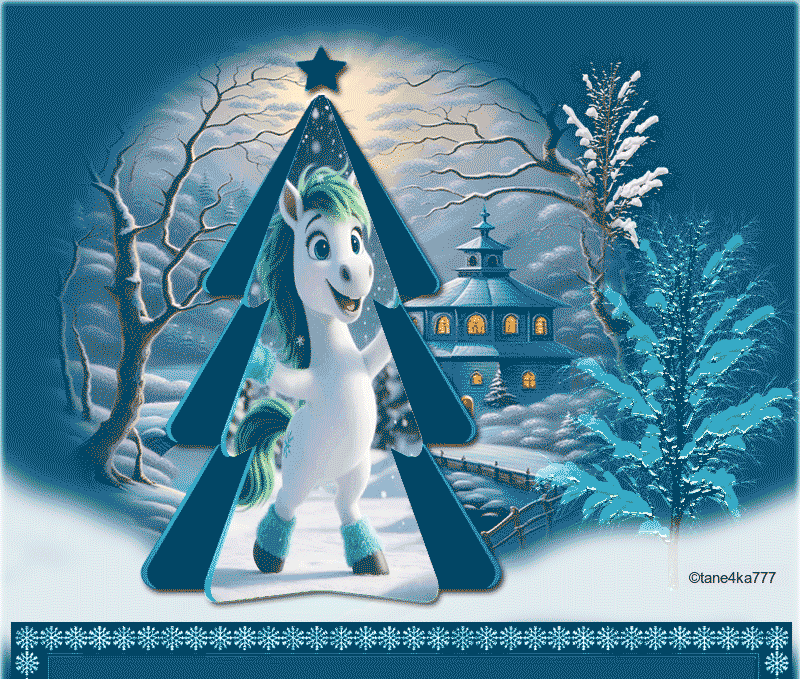 Рамочка от tane4ki "Год Лошадки"