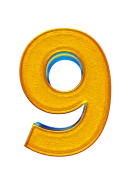 pngtree-9th-number-digit-light-golden-glossy-3d-png-image_11943850