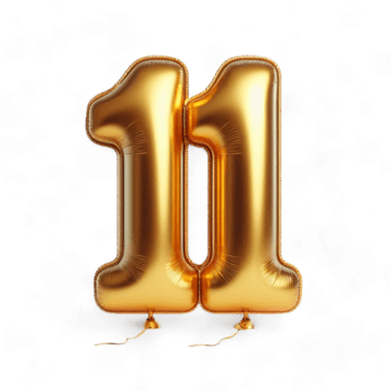 pngtree-golden-number-11-balloon-clipart-showcasing-a-vibrant-design-on-deep-png-image_14020060