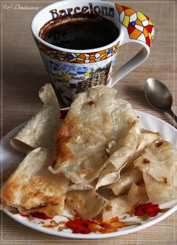 с чипсами из лаваша
