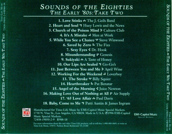 Time Life - Sounds of the Eighties - The Early 80s - Take Two b