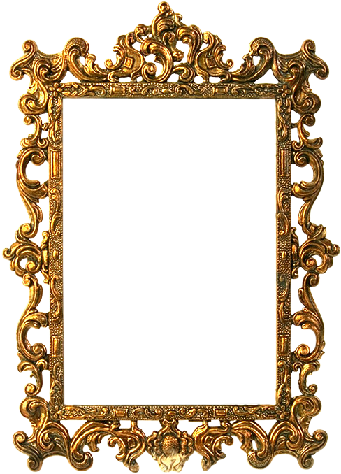 золотая рамка