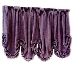 шторка-фиолетовая